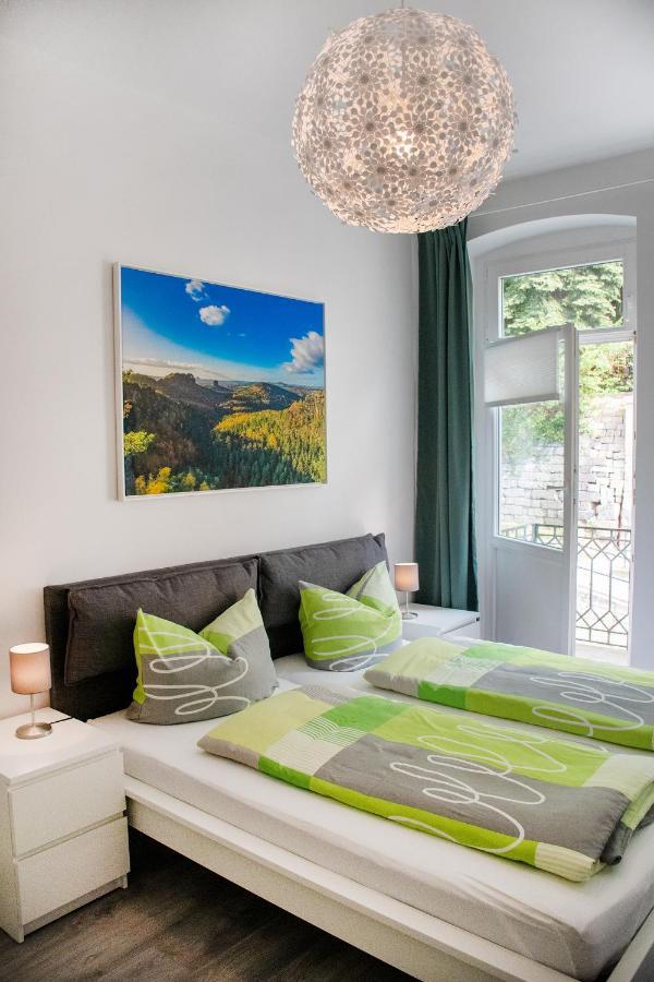Haus Wettin Daire Bad Schandau Dış mekan fotoğraf