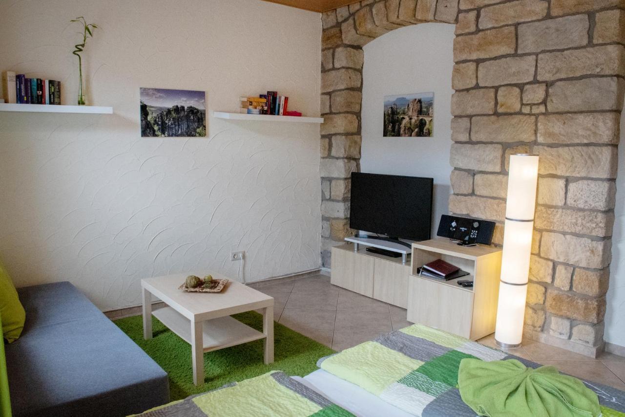 Haus Wettin Daire Bad Schandau Dış mekan fotoğraf